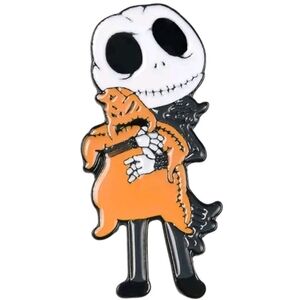 🦇Nightmare Before Christmas Jack Skellington & Oogie Boogie pin